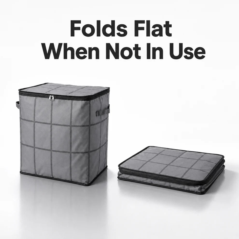 XXL Foldable Storage Bag with Reinforced Handles