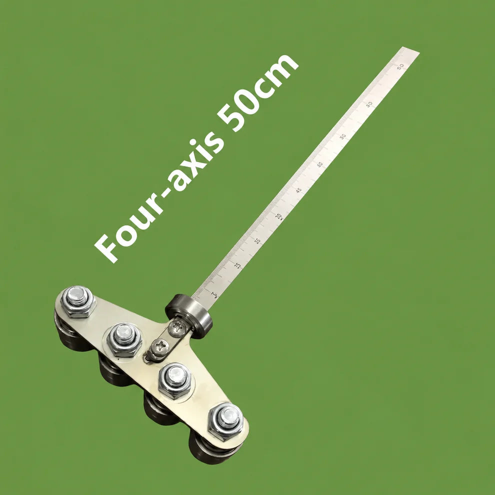 ๐ Straight-Edge Double Axis 50cm Positioning Calipers โ Precision Measuring Tool for Woodworking