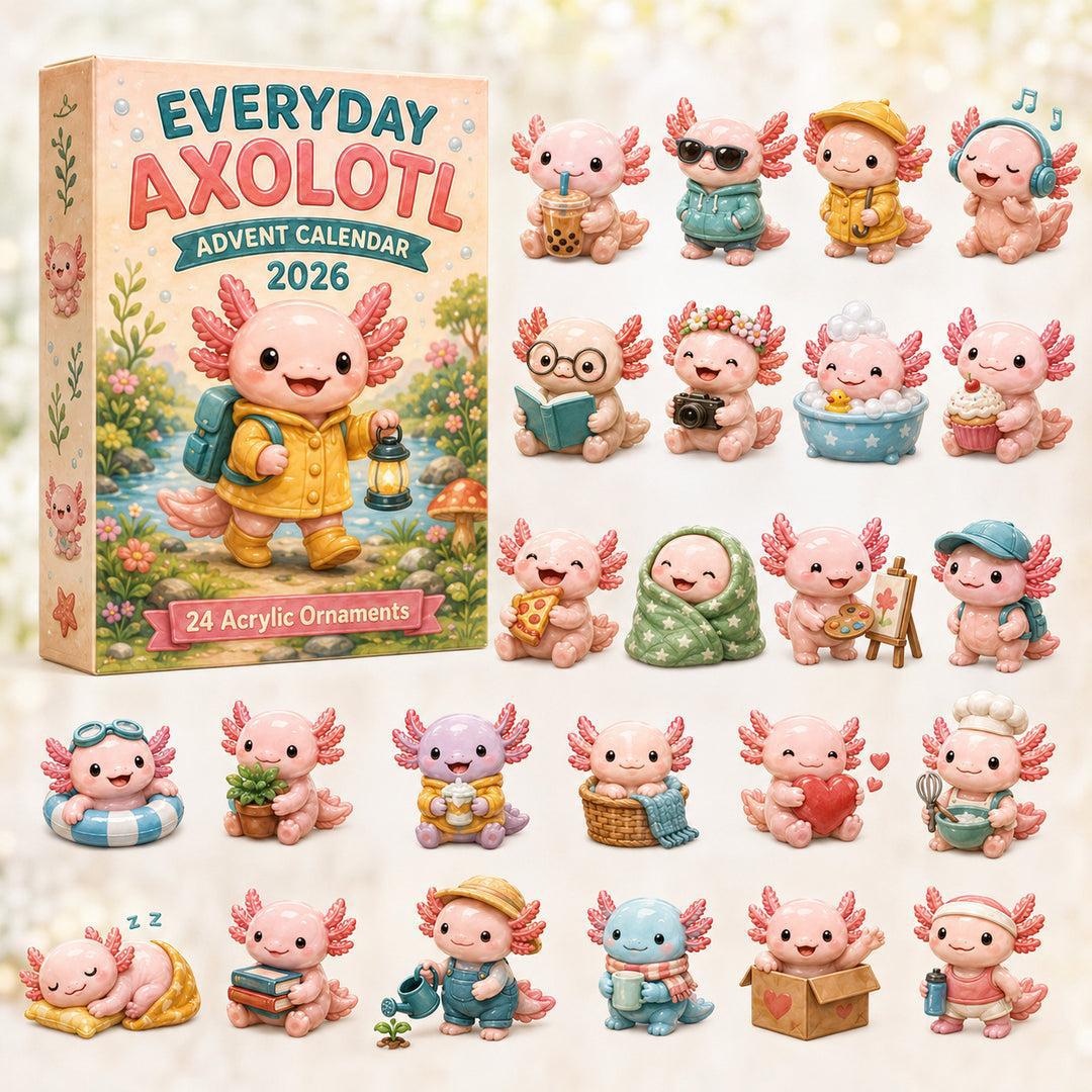 🎄CHRISTMAS KICKOFF 50% OFF - A Day Of Axolotl Advent Calendar 2026
