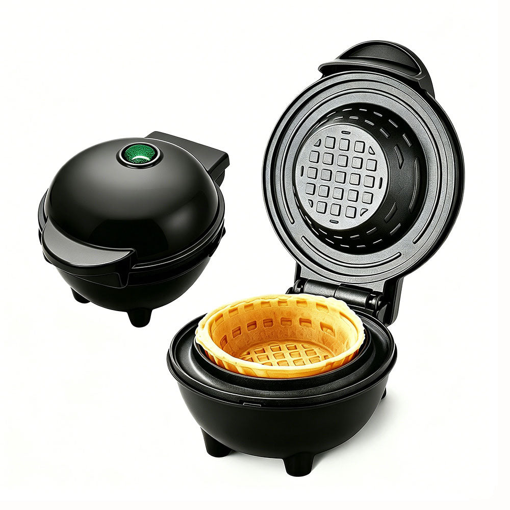 ๐ง Electric Mini Waffle Bowl Maker