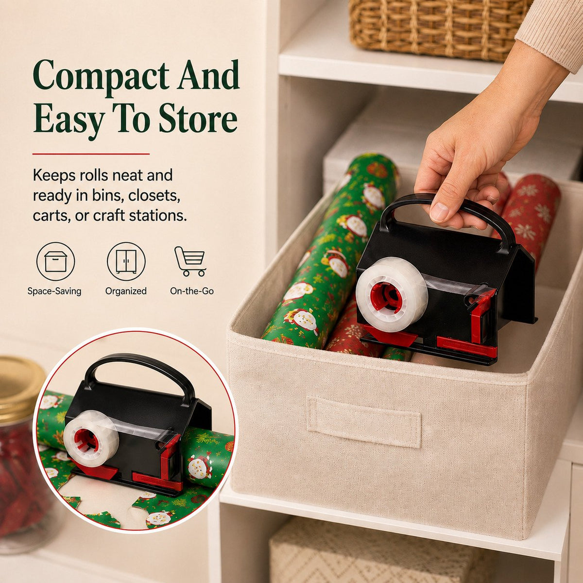 ๐ Limited-Time 50% Off: 2-in-1 Gift Wrap Cutter Set โ๏ธ