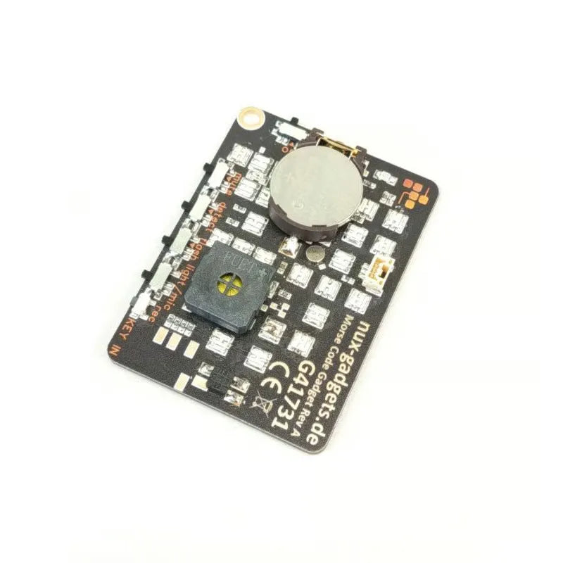 ๐ Morse Code Trainer Card Pro (LED Edition)