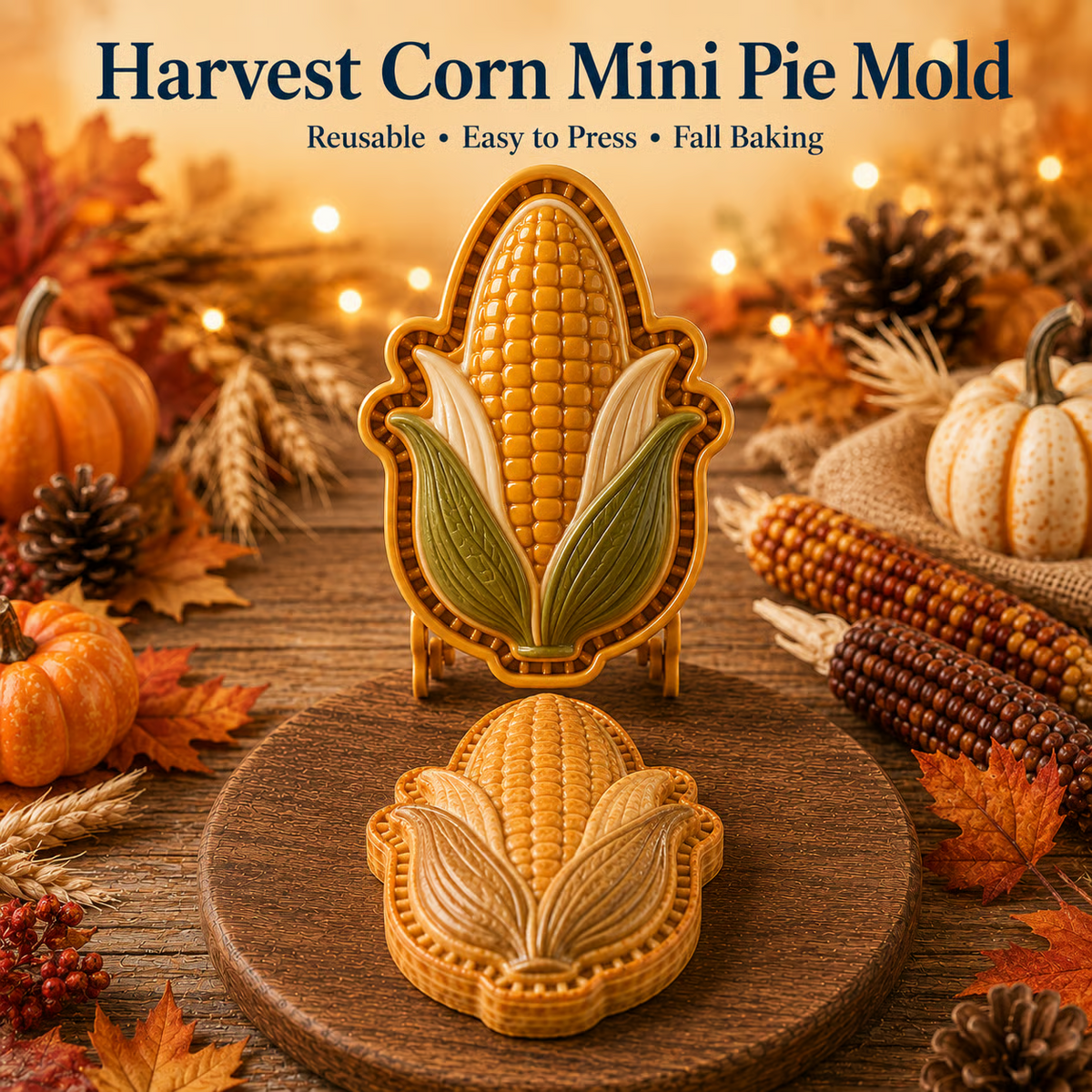 🍂Fall Mini Pie Mold