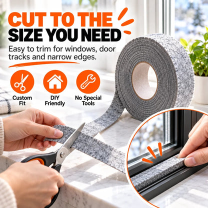 Self-Adhesive Window Condensation Absorbent Felt Strip