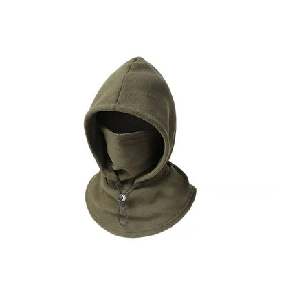 🔥Fleece Double Layer Integrated Mask Hat