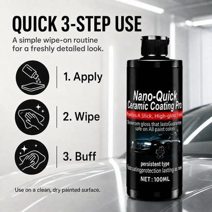 🔥 Limited-Time 50% OFF ✨ Automotive Nano Ceramic Coating Spray 🚗🛡️