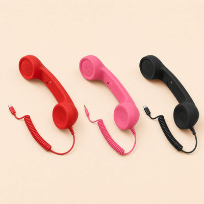 ☎️ Retro Phone Handset for Smartphone | Classic Vintage Call Experience