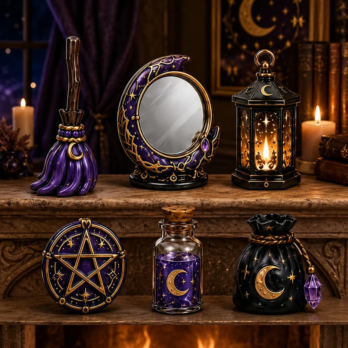 ⏳ Last Day 50% OFF – 🔮 2026 Crystal Witch Advent Calendar | 24 Days of Mystical Miniatures, Crystal-Inspired Surprises & Witchy Fantasy Charm ✨