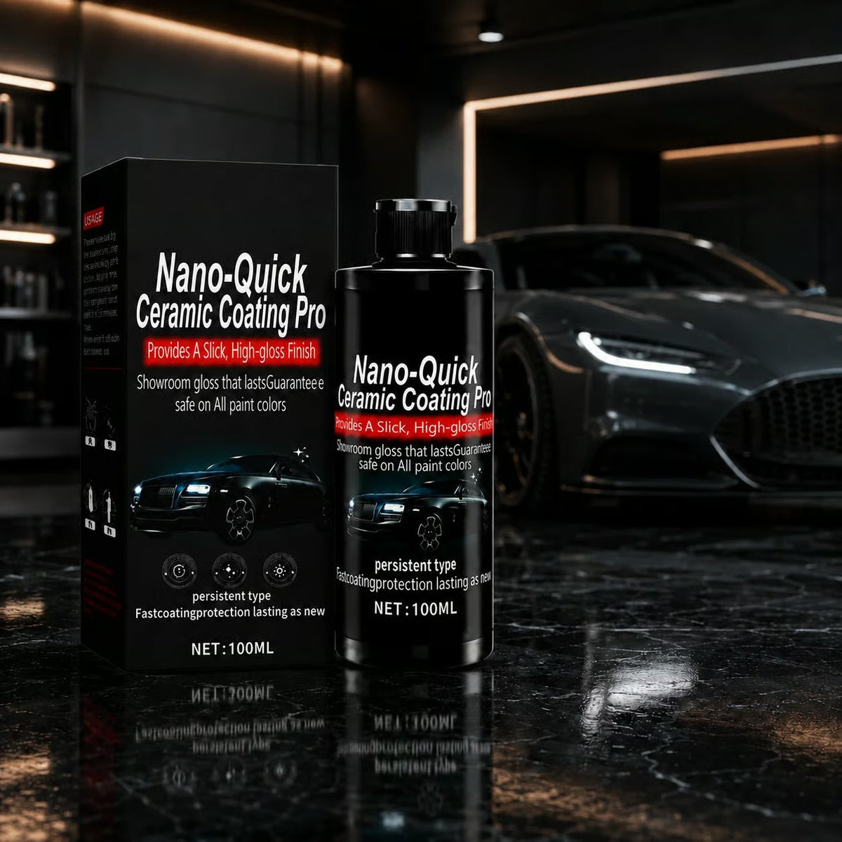 🔥 Limited-Time 50% OFF ✨ Automotive Nano Ceramic Coating Spray 🚗🛡️