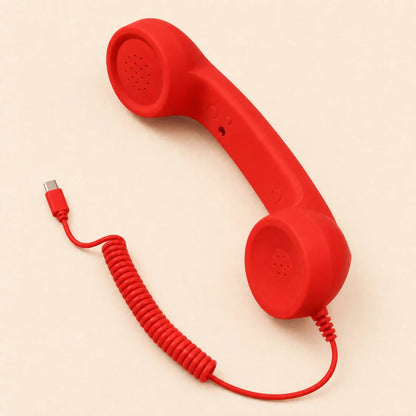 ☎️ Retro Phone Handset for Smartphone | Classic Vintage Call Experience