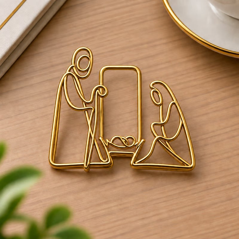 Faith-Inspired Gold Paper Clips ✝️ | Decorative Christian Page Markers, Perfect Small Religious Gifts for Church Friends & Family (Set of 10)