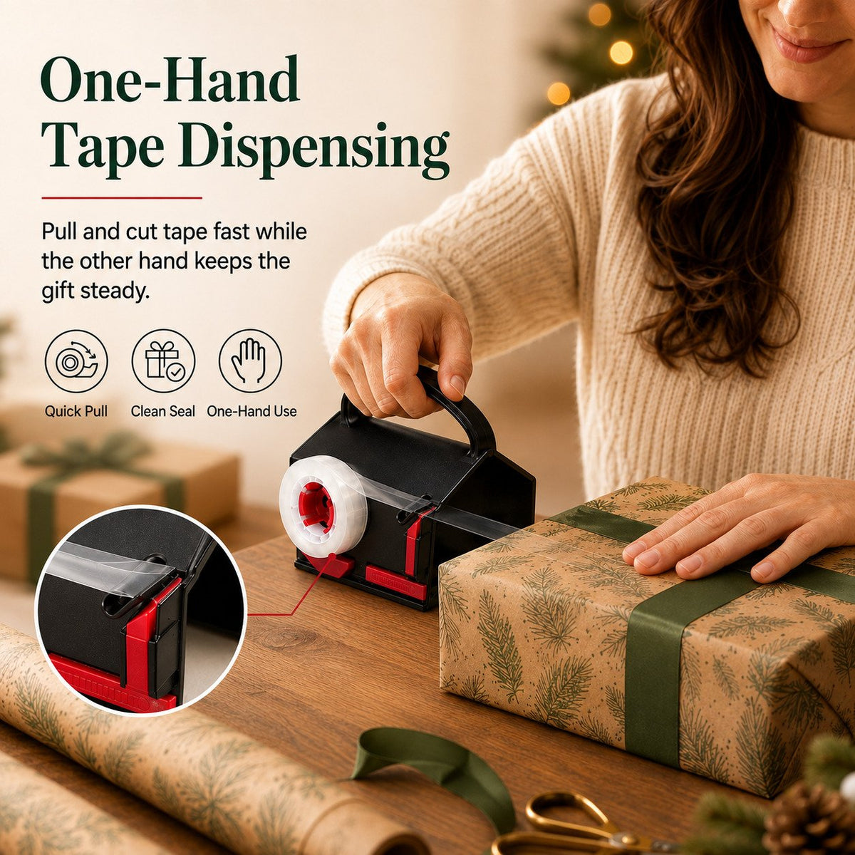 🎁 Limited-Time 50% Off: 2-in-1 Gift Wrap Cutter Set ✂️