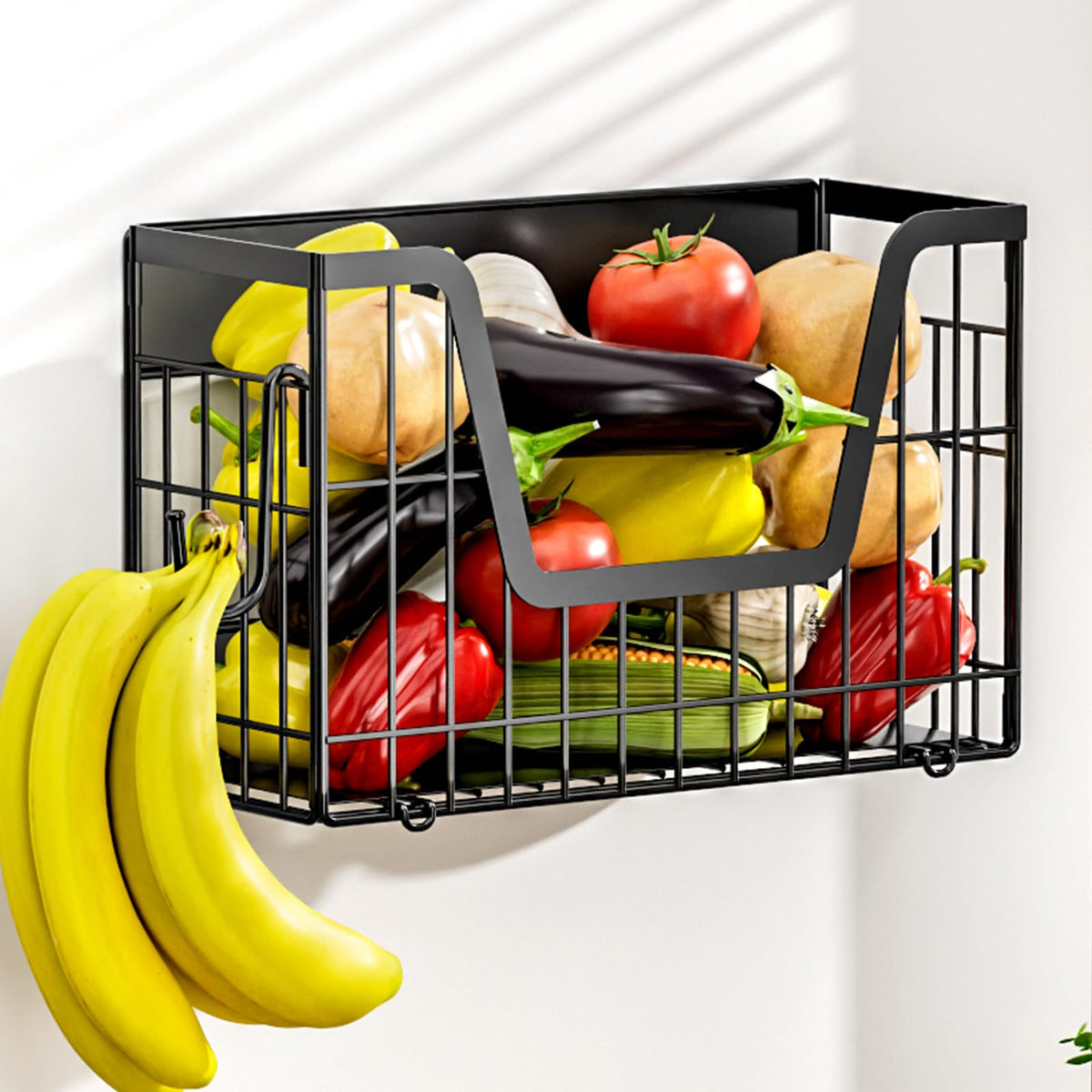Magnetic Refrigerator Storage Basket