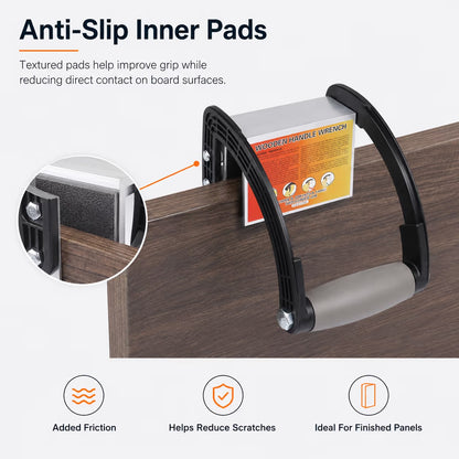 Heavy-Duty Board Carrying Handle for Plywood, MDF, Doors & Sheet Panels