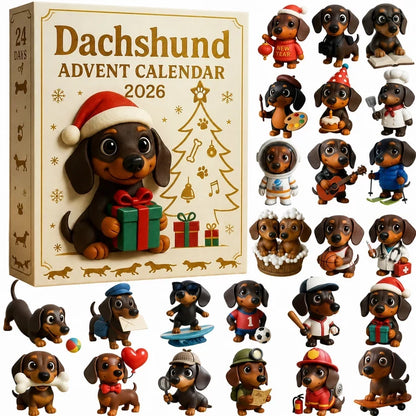 🎄 2026 British Corgi Advent Calendar – 24 Collectible Figurines | 50% OFF
