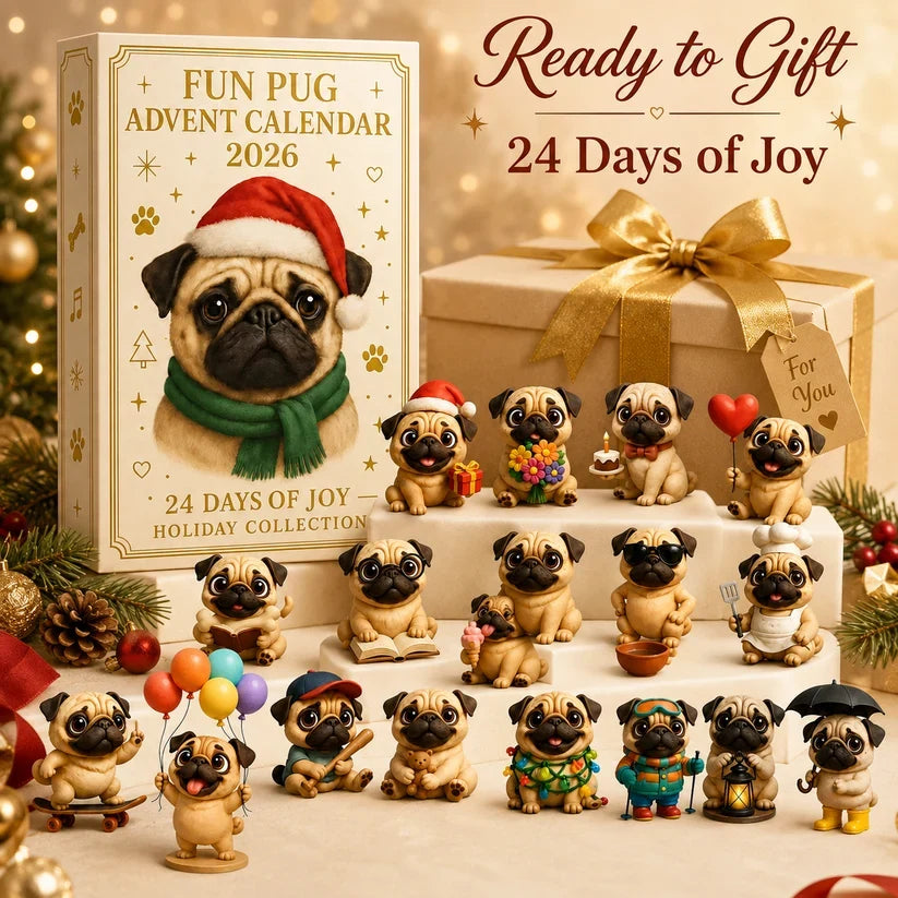 🎄 2026 British Corgi Advent Calendar – 24 Collectible Figurines | 50% OFF