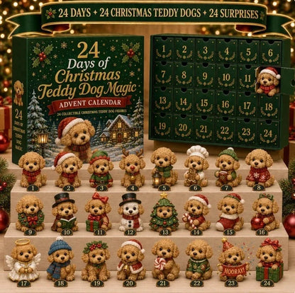🎄 2026 British Corgi Advent Calendar – 24 Collectible Figurines | 50% OFF