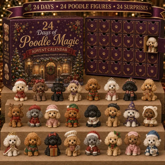 🎄 2026 British Corgi Advent Calendar – 24 Collectible Figurines | 50% OFF
