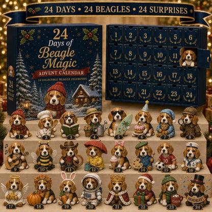 🎄 2026 British Corgi Advent Calendar – 24 Collectible Figurines | 50% OFF