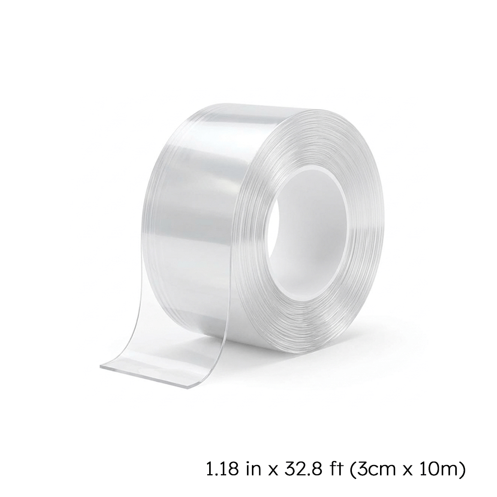 💨 Draft Stopper Clear Seal Tape – Keep Cold Air Out & Lower Energy Bills 🥶💡