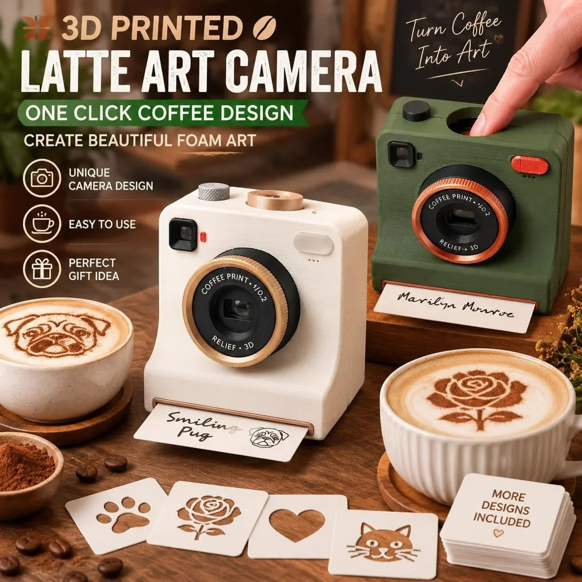 ☕✨ 50% OFF Smart Latte Art Maker Camera Tool (✨Buy 2 Free Shipping)