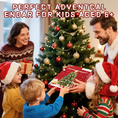 ⏳ Last Day 50% OFF – 🎄24-Day Christmas Surprise Countdown Calendar | 24 Daily Compartments with Surprise Toys for a Fun Screen-Free Holiday Tradition 🎁✨