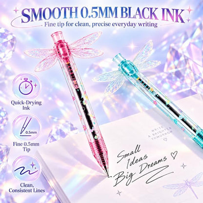Interactive Dragonfly Click Gel Pen