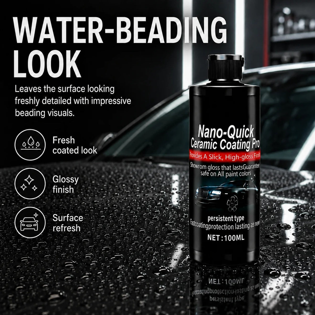 🔥 Limited-Time 50% OFF ✨ Automotive Nano Ceramic Coating Spray 🚗🛡️