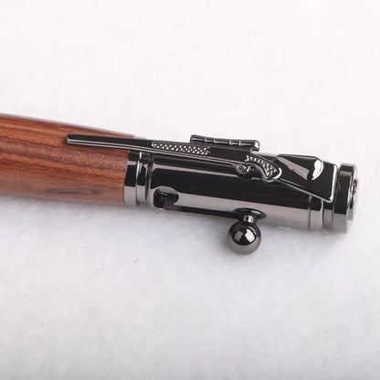 🖊🇺🇸Handmade Bolt Action Wooden Bullet Pen | Crafted From Real Wood & Bullet Casing🦅