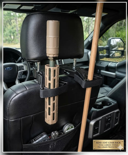 The Ultimate Universal Seat Back Gun Rack – Buy 2 Free Shipping