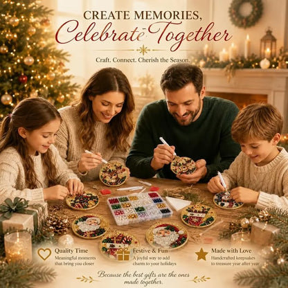 🎄Christmas DIY Diamond Painting Ornaments Kit (6 PCS)🎅