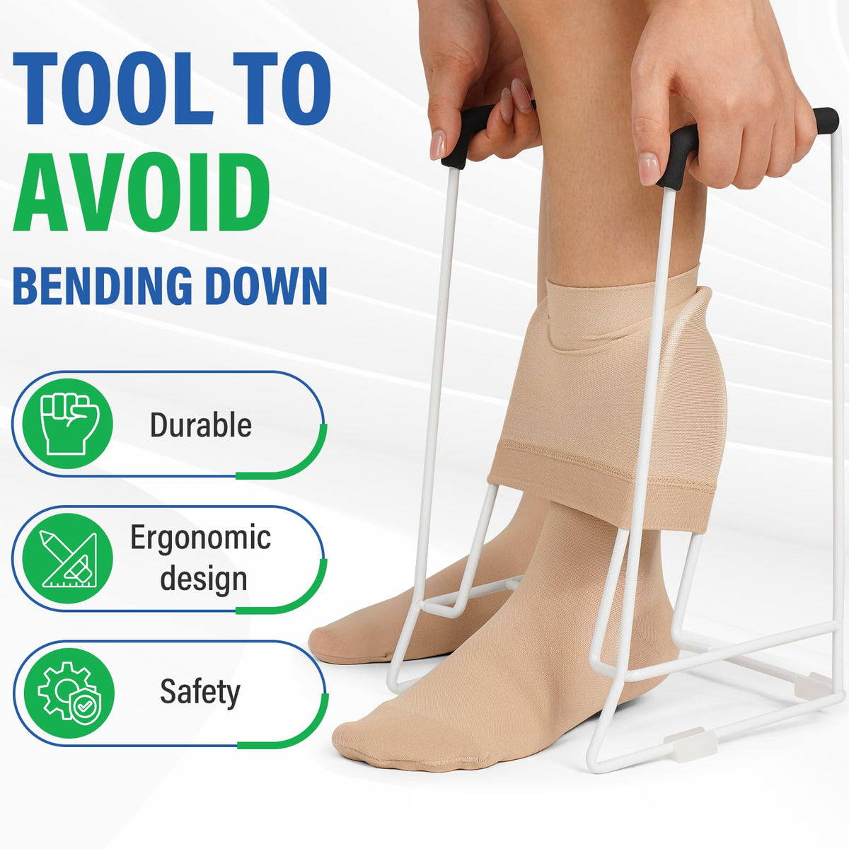 Compression Sock Aid Device & Stocking Donner