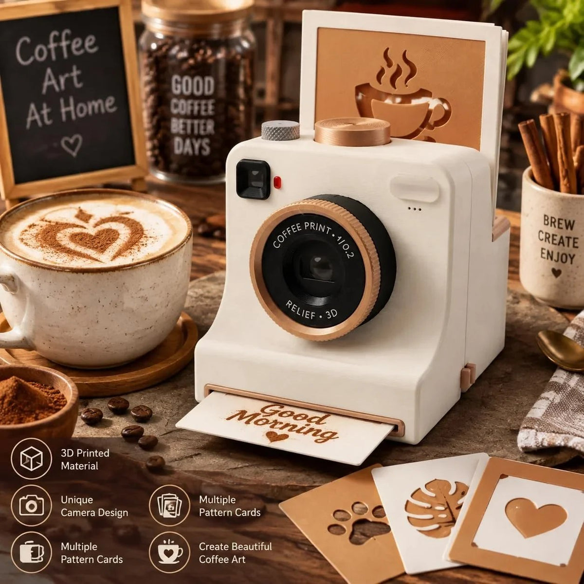 ☕✨ 50% OFF Smart Latte Art Maker Camera Tool (✨Buy 2 Free Shipping)