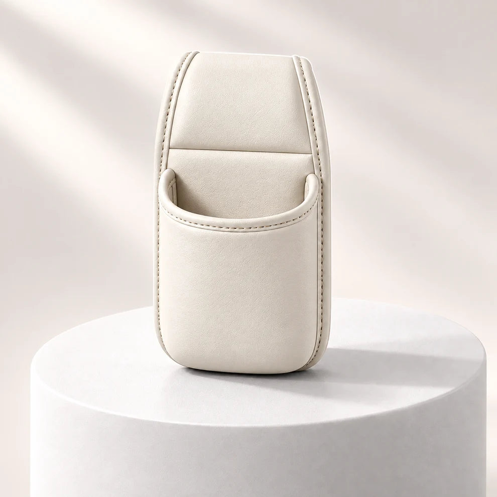 Leather Car Door Storage Pocket