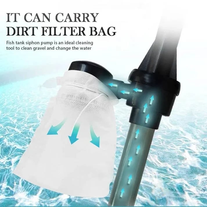Electric Aquarium Gravel Cleaner – Fast, Easy Tank Cleaning