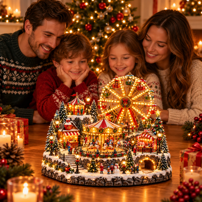 🔥 LAST DAY 50% OFF 🔥 Lighted & Animated Christmas Village Collection ✨