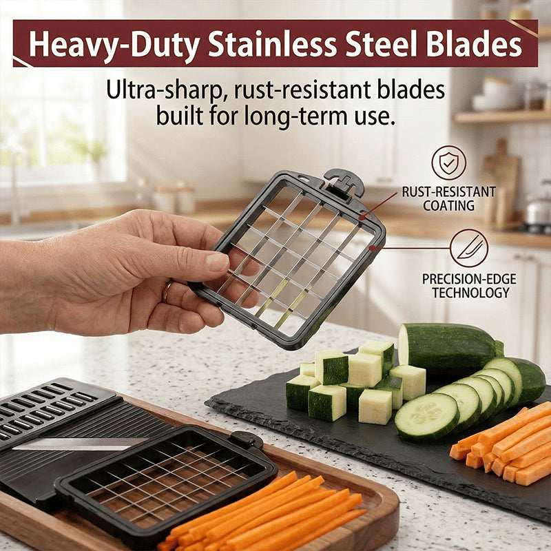 15-in-1 Multi-Function Vegetable Chopper & Food Prep System