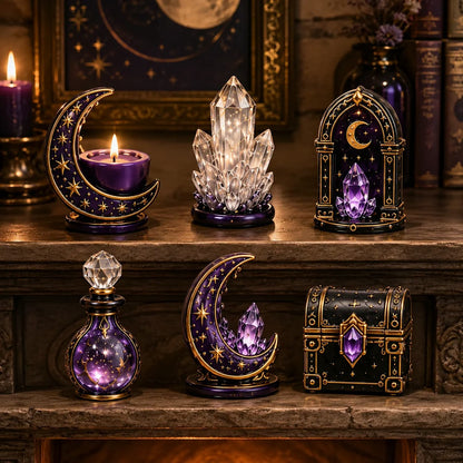 ⏳ Last Day 50% OFF – 🔮 2026 Crystal Witch Advent Calendar | 24 Days of Mystical Miniatures, Crystal-Inspired Surprises & Witchy Fantasy Charm ✨