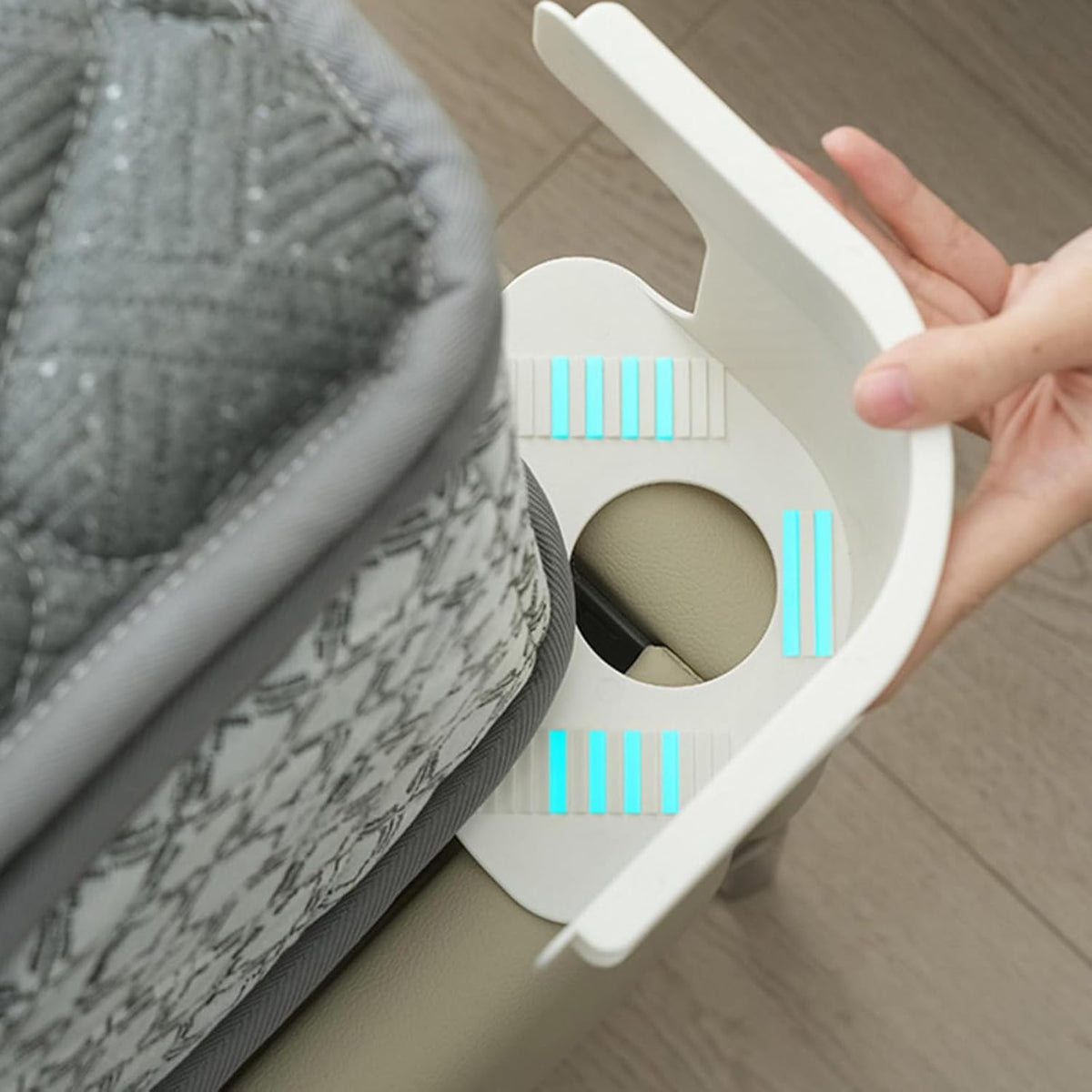 Invisible Bed Sheet And Mattress Cover Fastener--Four Packs