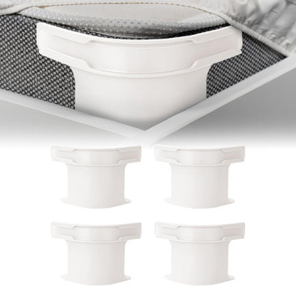 Invisible Bed Sheet And Mattress Cover Fastener--Four Packs