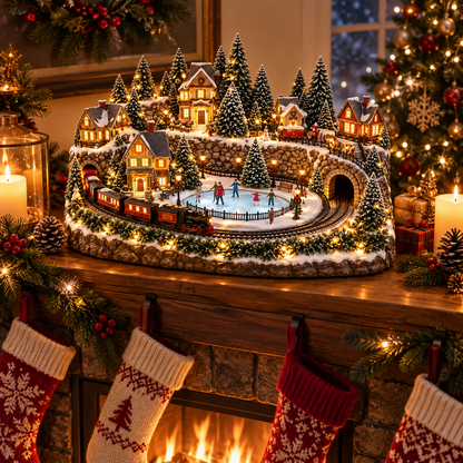 🔥 LAST DAY 50% OFF 🔥 Lighted & Animated Christmas Village Collection ✨