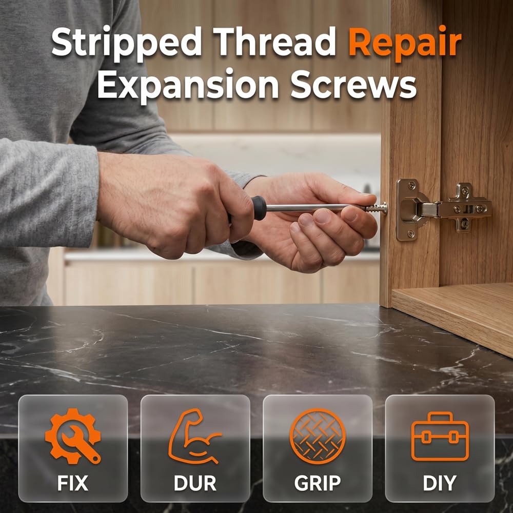 🔩 Industrial Short Expansion Screw Repair Kit