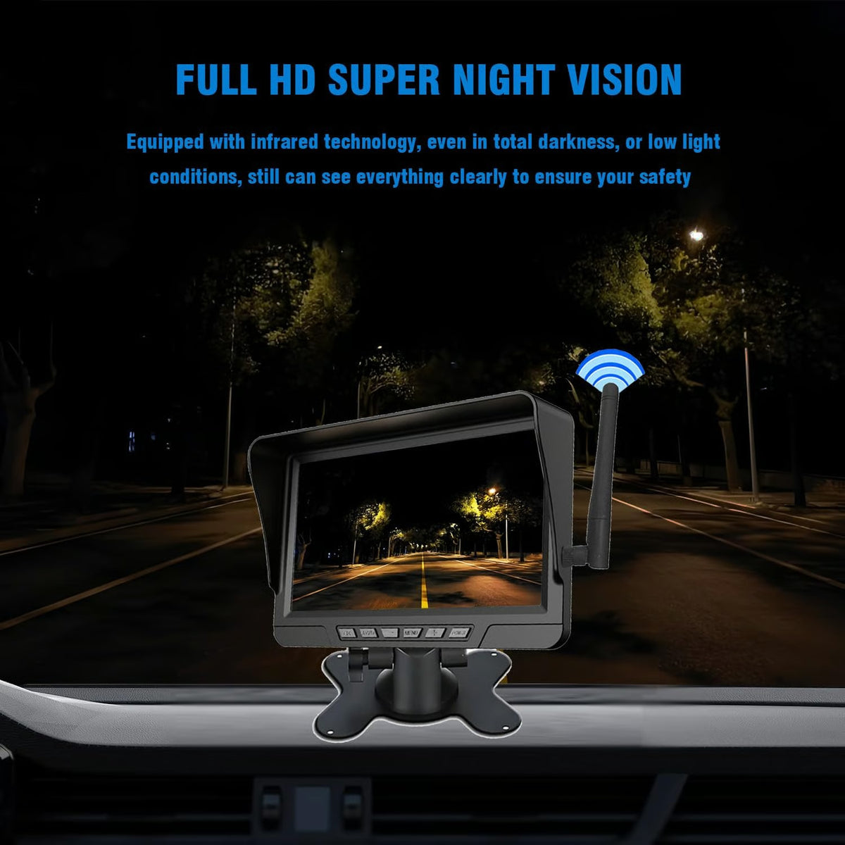🔥 50% OFF Limited-Time Offer – Magnetic Solar Wireless Backup Camera System 📡☀️