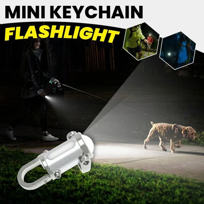 ✨1200LM Super Bright Mini Keychain Flashlight Waterproof