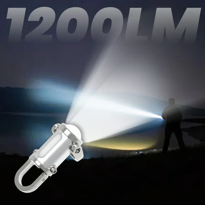 ✨1200LM Super Bright Mini Keychain Flashlight Waterproof
