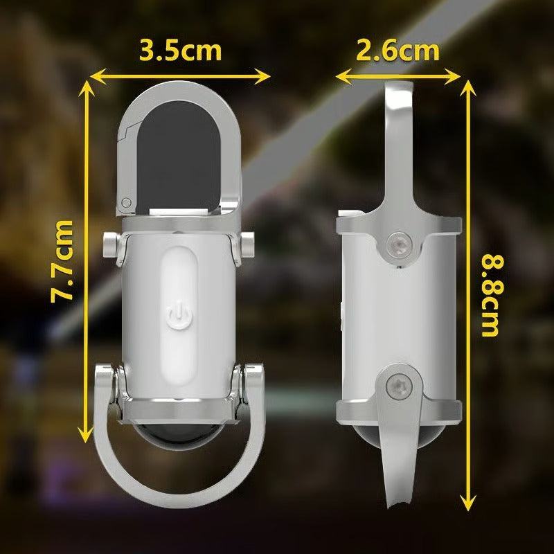 ✨1200LM Super Bright Mini Keychain Flashlight Waterproof