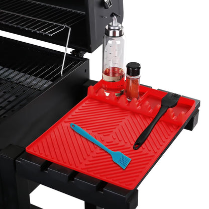 Food-Grade Silicone BBQ Spatula Tool Mat