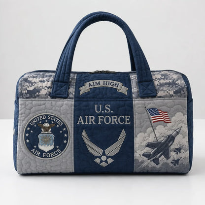 100% Handmade US Military Heritage Quilted Duffel Bag(𝐃𝐚𝐧𝐢𝐞𝐥 𝐁𝐫𝐨𝐨𝐤𝐬 𝐇𝐚𝐧𝐝𝐦𝐚𝐝𝐞®)