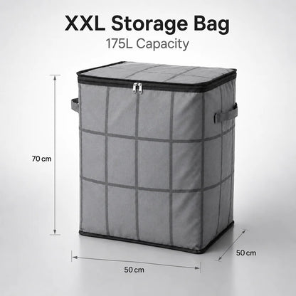 XXL Foldable Storage Bag with Reinforced Handles