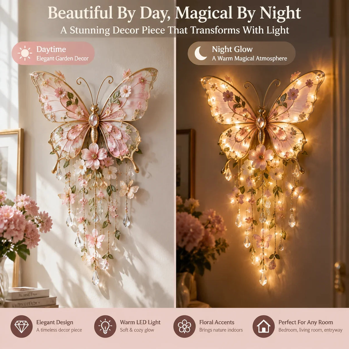 🔥last Day 50%🦋butterfly Garden Light